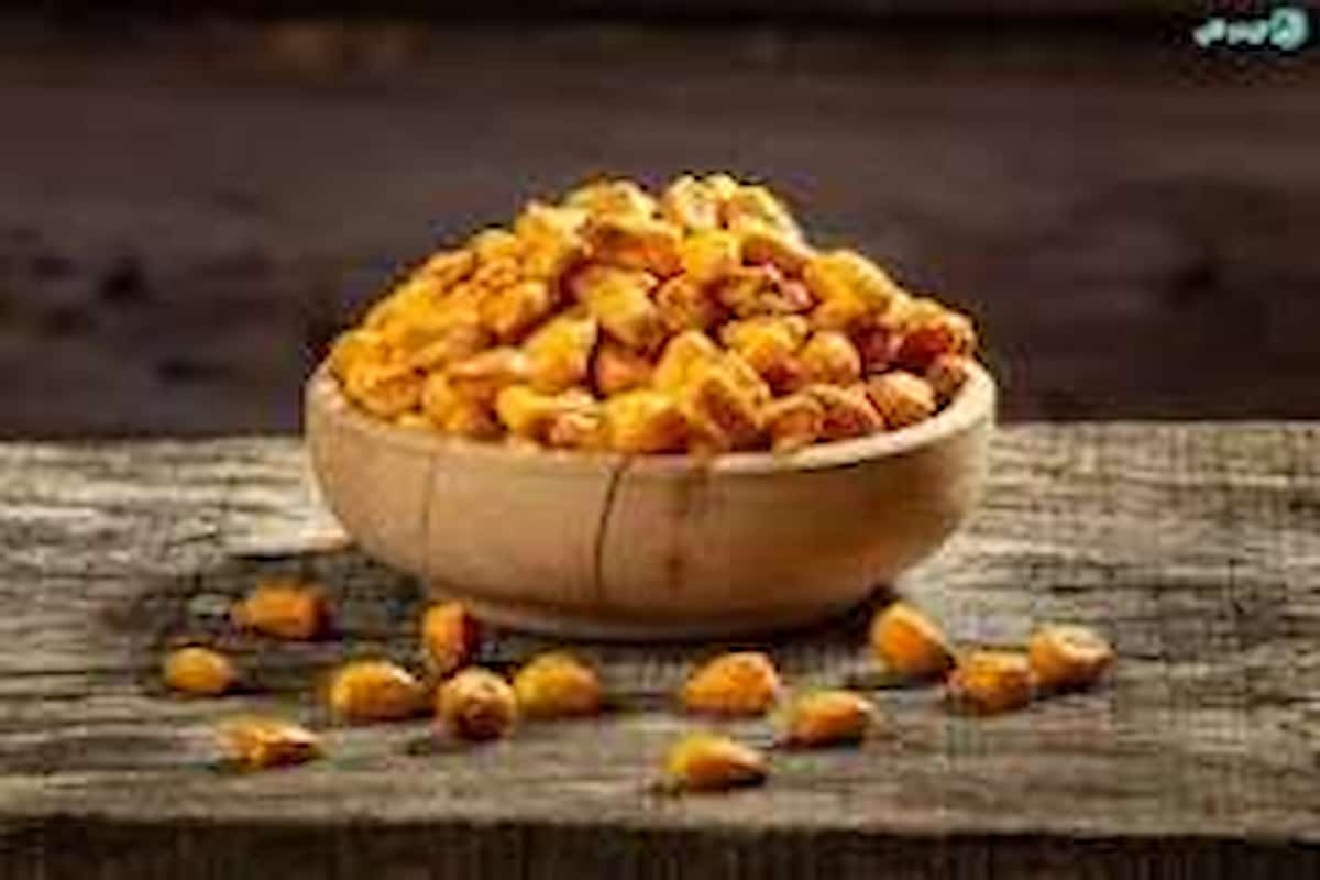 کنسرو ذرت با ذرت خشک تهیه شده از دانه‌های مرغوب